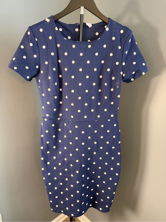 Old Navy Dresses & Skirts - Old Navy Navy Dress with White Polka Dots